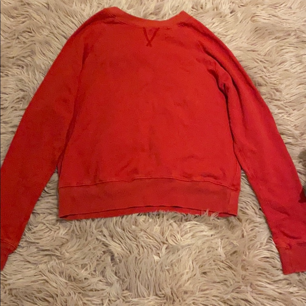 pacsun red sweatshirt